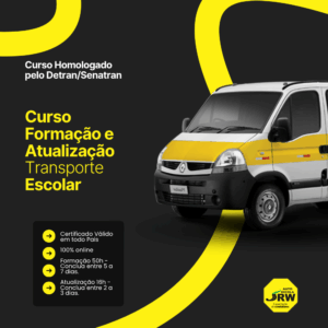Curso de Formação e Atualização para Transporte Escolar – 100% Online com Certificado Válido em Todo o Brasil