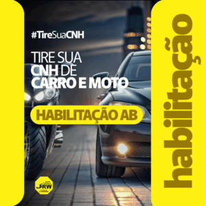 CNH AB Completa – Carro + Moto Sem Complicação